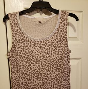 Leopard print tank